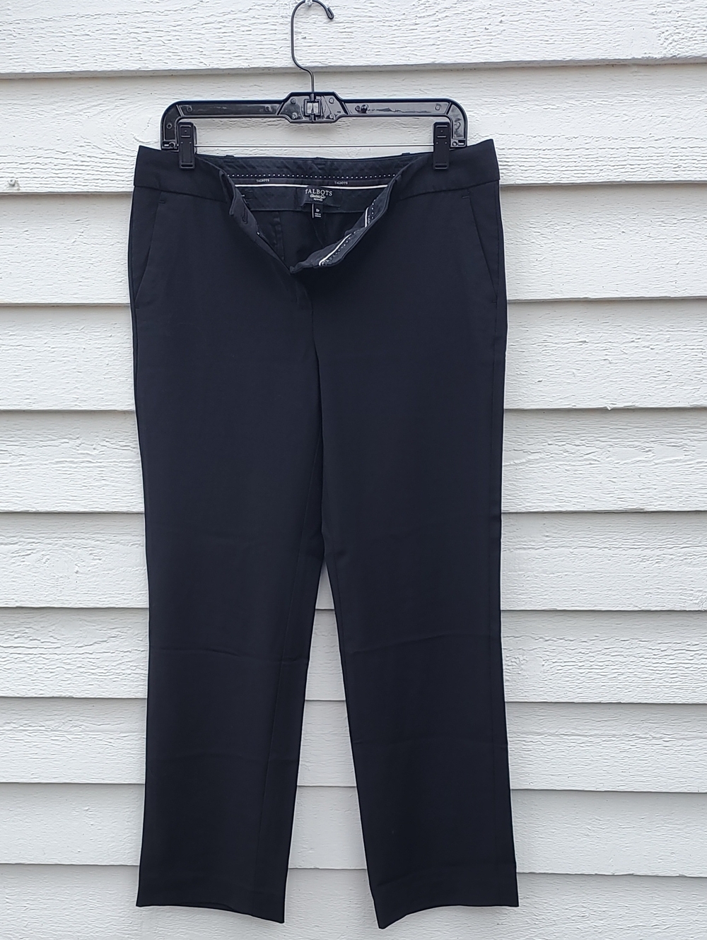 Talbots Black Women's Dress Pants - Straight Leg